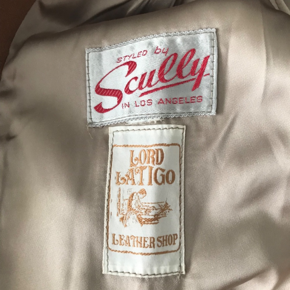 Scully real suede jacket size small- medium - image 4